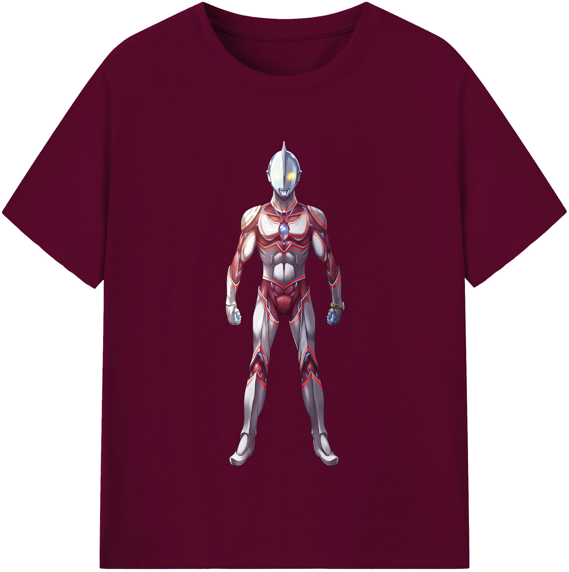 （画像用） ウルトラマン Ultraman レディースカジュアルプリントTシャツ（綿100％）